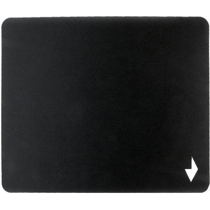 Коврик GEMBIRD MP-BLACK, черный, 250х200х2мм