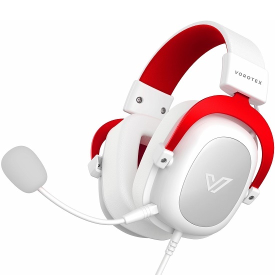 Наушники VOROTEX V2002D-W 3,5 мм белый 5