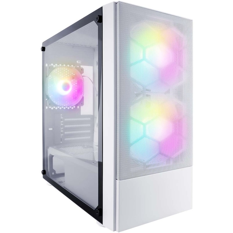 Корпус 1STPLAYER FIREBASE X4-M White X4-M-WH-2F1P-W-1F1-W