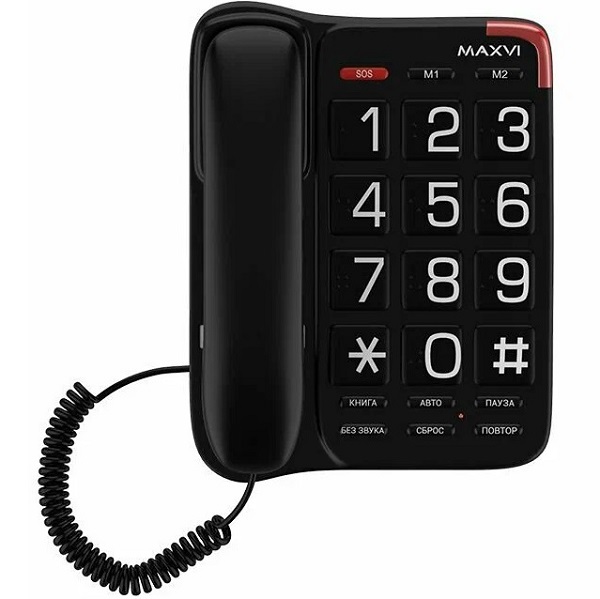 Телефон MAXVI CB-01 черный 2