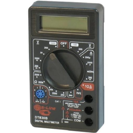 Мультиметр DT-830B "S-line" (Уценка)