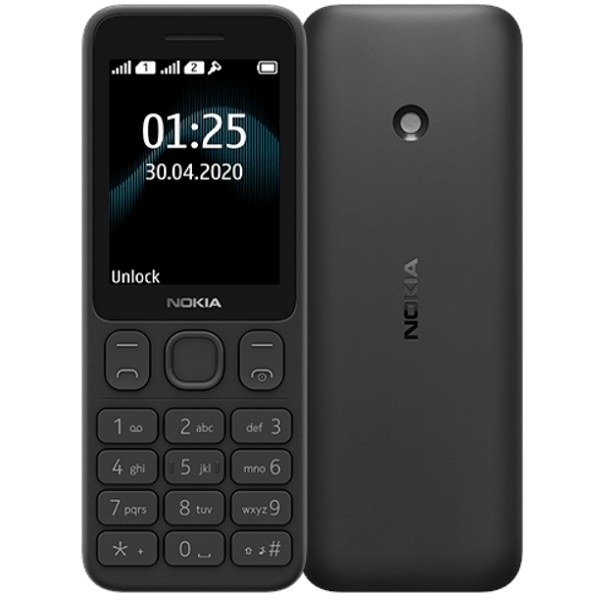 Телефон NOKIA 125 DS черный