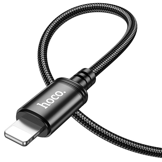 Кабель USB <--> Lightning  1.0м HOCO X89 Wind, чёрный 3