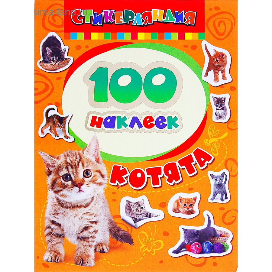 Альбом наклеек «Котята» 1024677