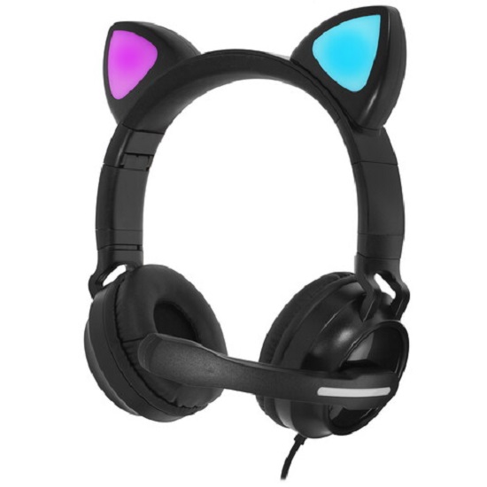 Наушники QUMO Game Cat Black (GHS 0034)