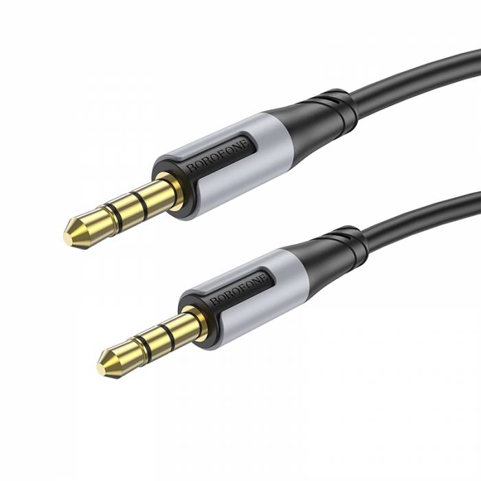 Кабель Jack 3.5 <--> Jack 3.5  1.0м BOROFONE BL19 Black