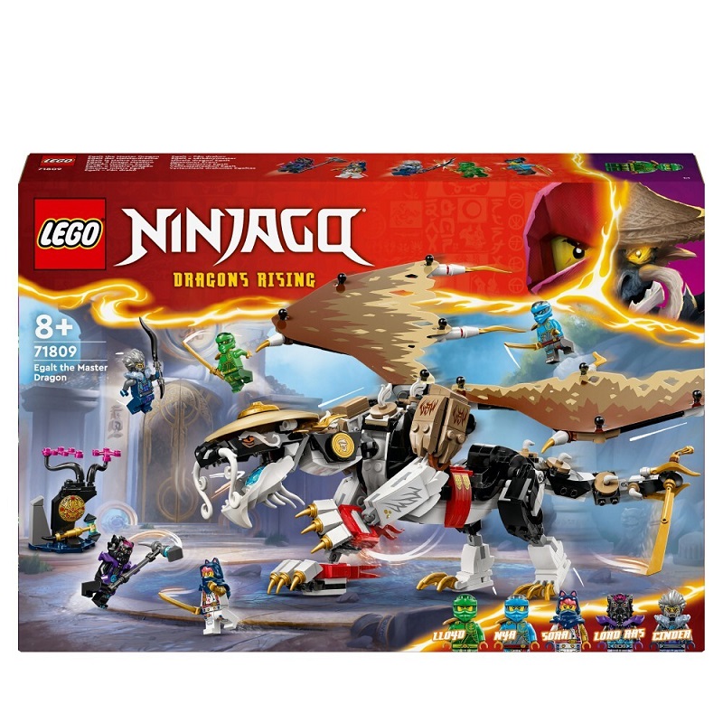 Конструктор LEGO NINJAGO 71809 Эгалт, Повелитель Драконов 5