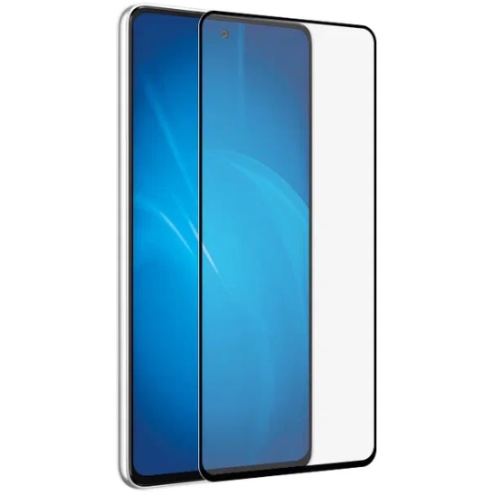 Противоударное стекло DF для Samsung Galaxy A53 (5G) DF sColor-128 (black)