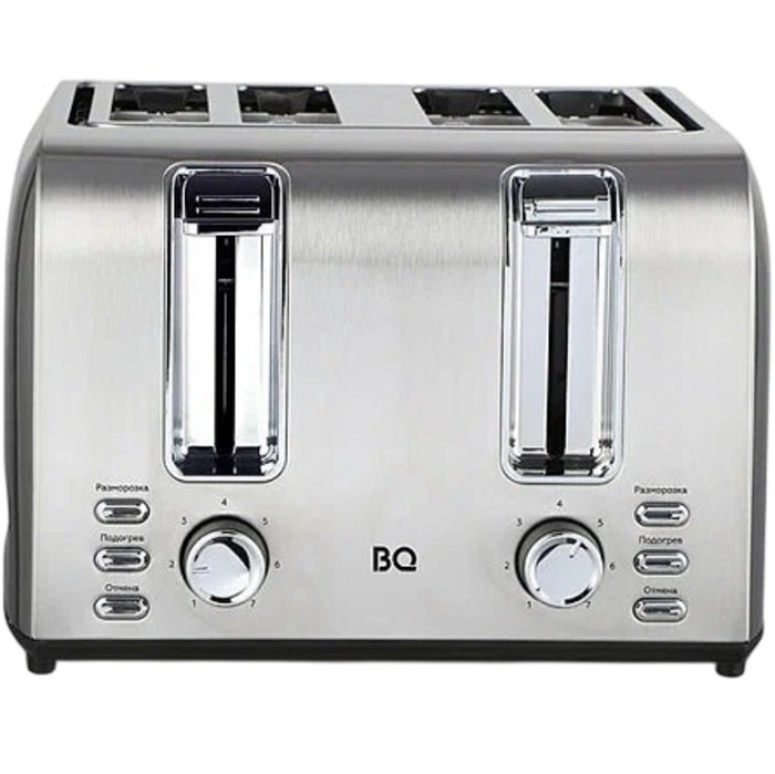 Тостер BQ T2001 Стальной-Черный 2