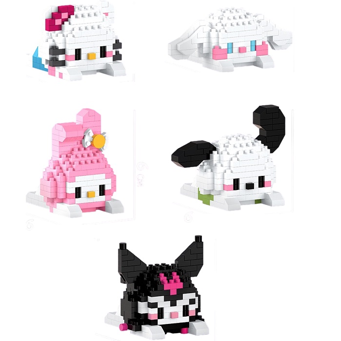 Конструктор «Mini Blocks. Весёлые друзья», 881 деталь 10911634 2