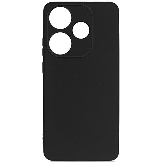 Силиконовый чехол DF для Xiaomi Redmi Turbo 3/Poco F6 DF xiCase-113 (black)