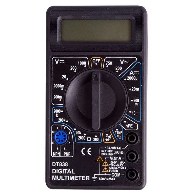 Мультиметр PROCONNECT M838 (DT838)