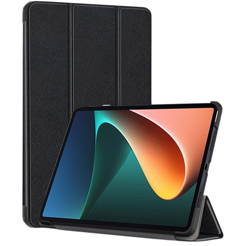 Чехол футляр-книга ZIBELINO для Xiaomi Redmi Pad Pro 2024/Poco Pad 2024 12.1" (черный)