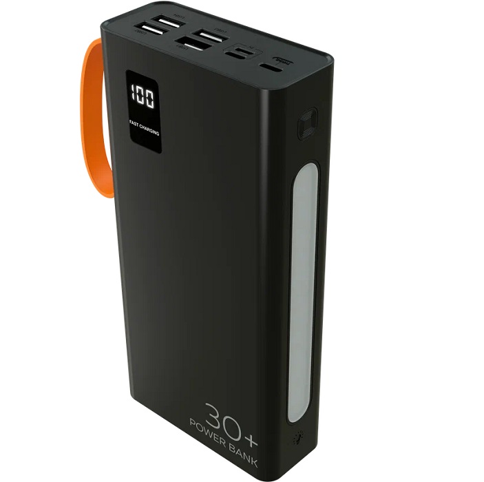 Внешний АКБ MORE CHOICE PB22-30 (30000mAh) Black