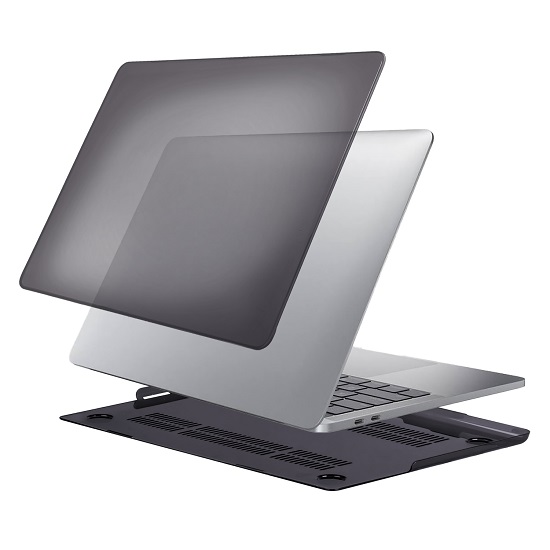 Чехол Mbook Pro 16 (2023/2021) кристалл черный (A2485 M1/A2780 M2/A2991 M3)