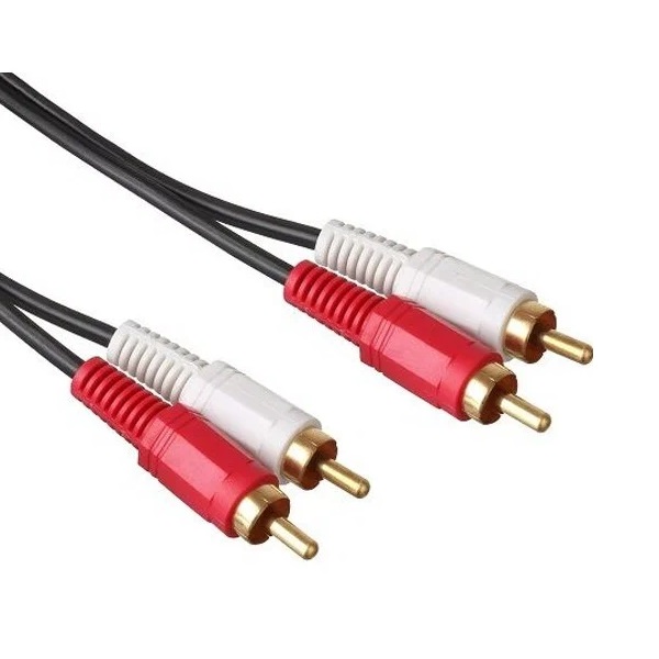 Кабель 2RCA <--> 2RCA  2.0м EXEGATE EX254083RUS, позолоченные разъемы 1