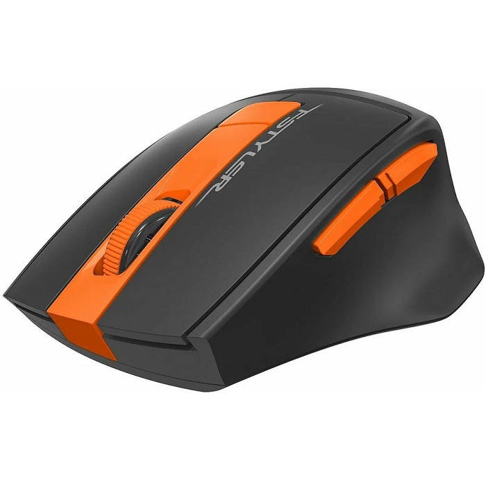 Мышь БП A4TECH Fstyler FG30S серый/оранжевый