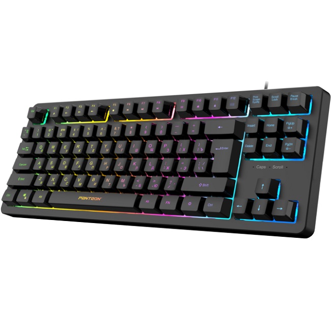 Клавиатура JETACCESS RAINBOW PANTEON M170 черная