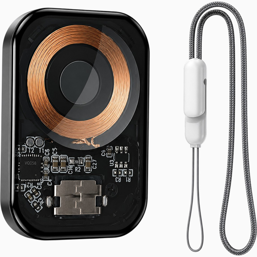 Устройство зарядное беспроводное Borofone, BQ25, Apple Watch, серый 2
