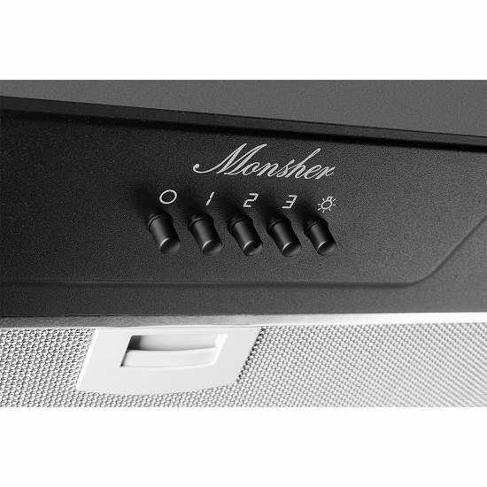 Вытяжка Monsher INHIT 60 Noir черный 3