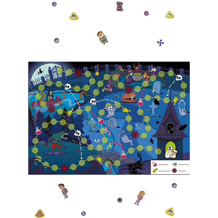 Настольная игра «Призраки старого замка», 35 карт, 5+ 10801086 6
