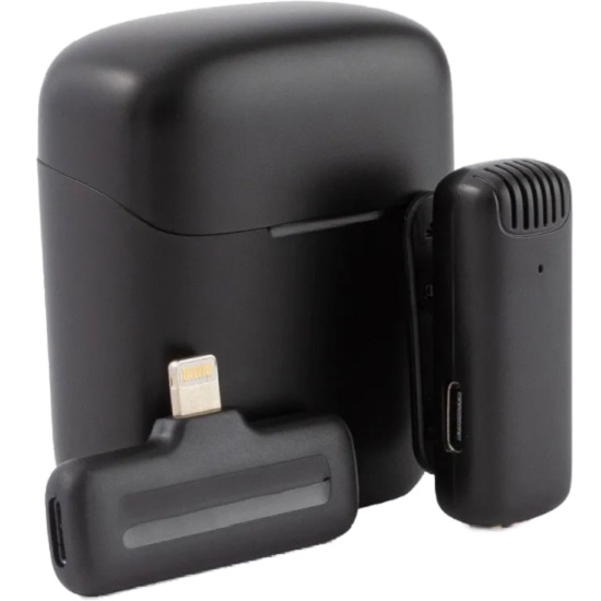 Микрофон GadgetON черный Lightning в кейсе 3