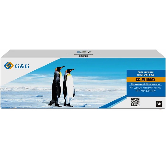 Картридж лазерный G&G GG-W1500X W1500X черный (2000стр.) для HP LaserJet M111a/M111w/MFP M141a/M141W