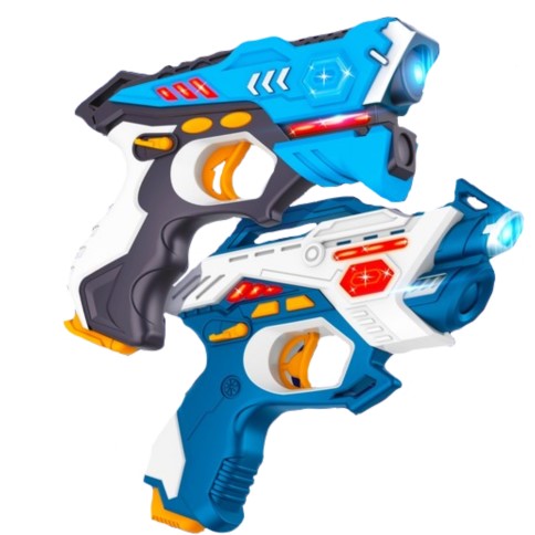 Лазертаг LASERTAG GUN с безопасными инфракрасными лучами, для двух игроков