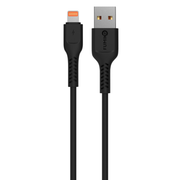 Кабель USB <--> Lightning  2.0м FUMIKO CA01 черный
