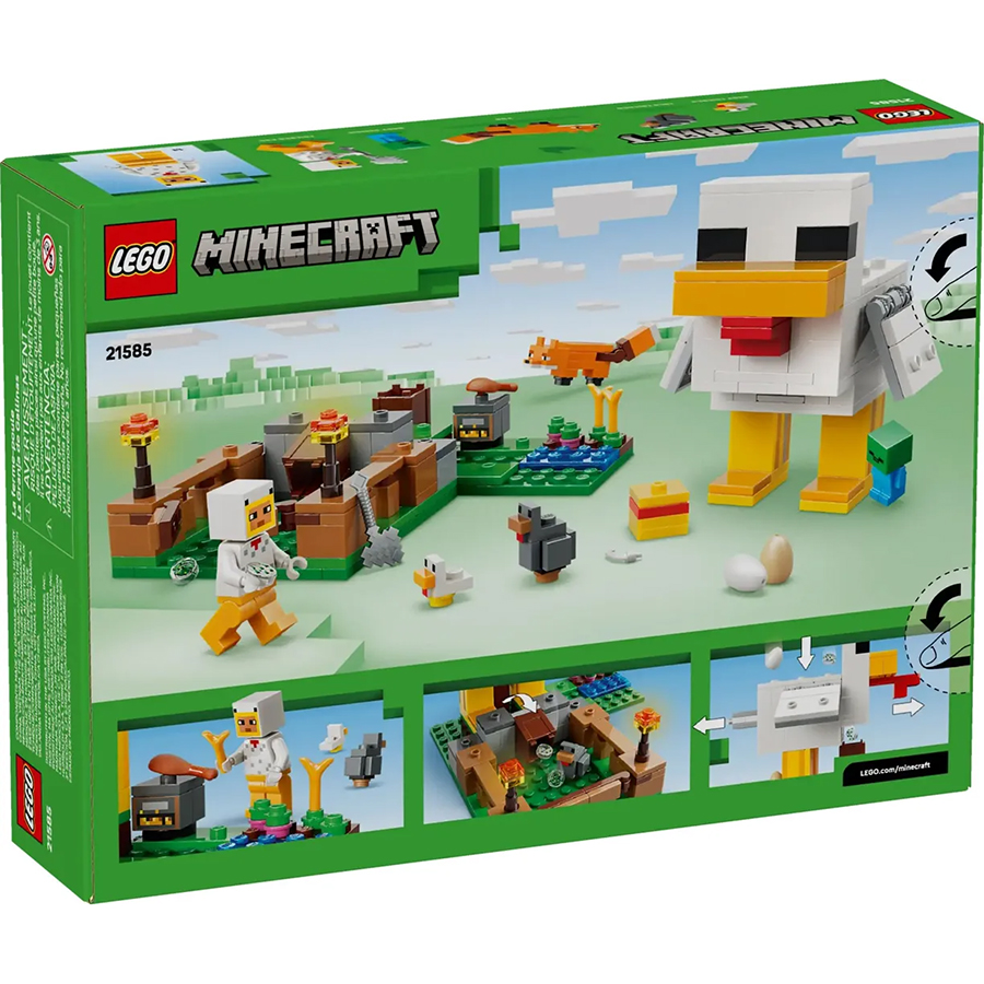 Конструктор LEGO Minecraft 21585 Куриная ферма 7