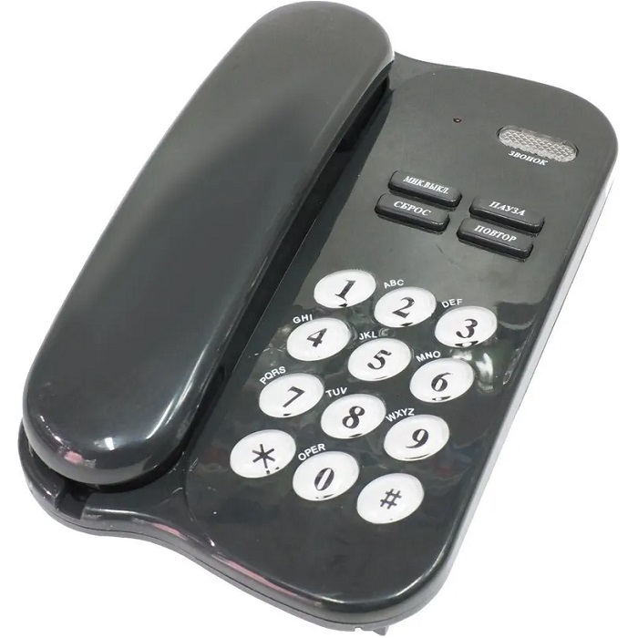 Телефон ВЕКТОР 545/06 Dark grey 2
