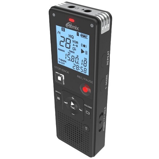 Диктофон RITMIX RR-820 4Gb Black 3