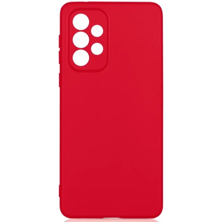 Силиконовый чехол DF для Samsung Galaxy A33 (5G) sCase-139 (red)