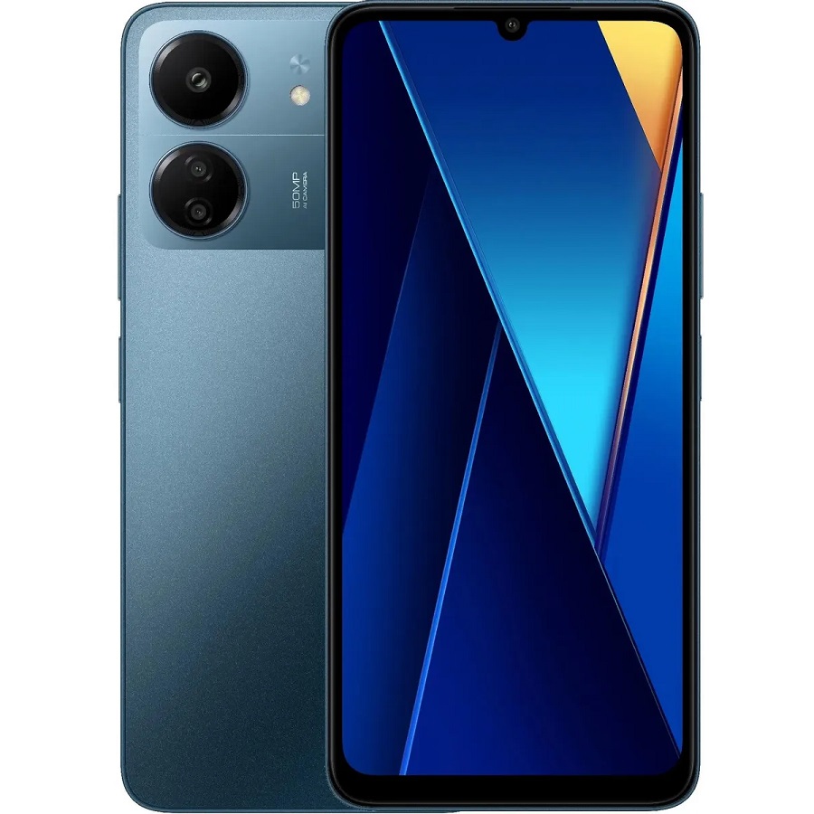 Смартфон Xiaomi POCO C65 6/128Gb Синий (Уценка)