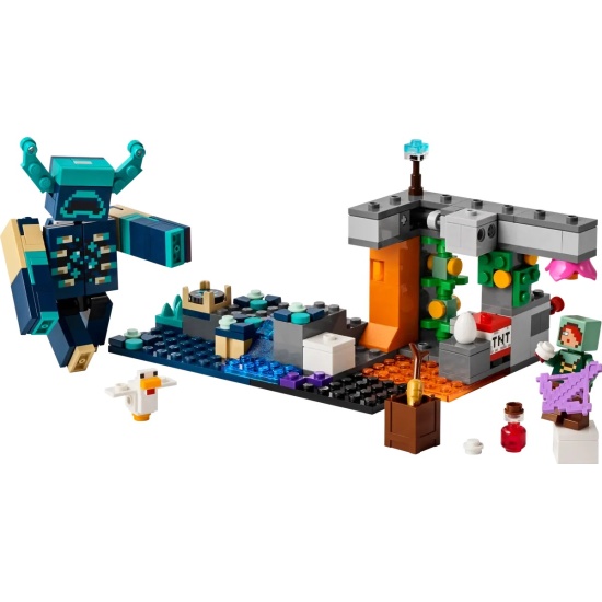 Конструктор LEGO Minecraft 21274 Столкновение с Варденом (Уп: 21*20*8) 3