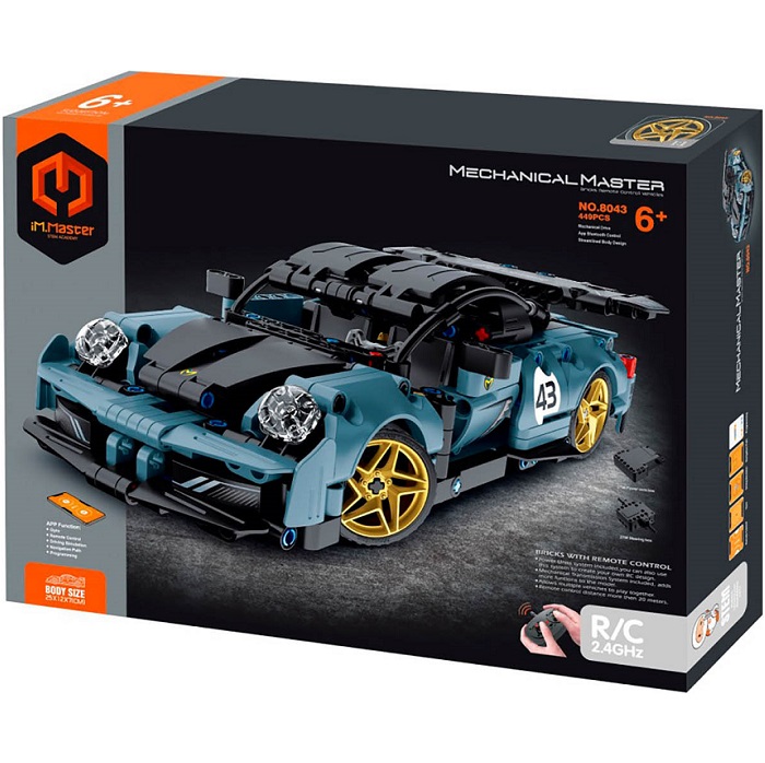 Конструктор IM.Master "Blue Supercar" 8043_MK