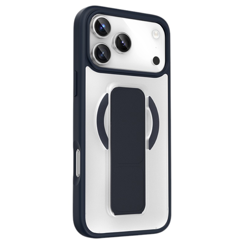 Задняя накладка KEEPHONE STANTA MAGSAFE HAND HOLDER CASE для iPhone 17 PRO BLUE