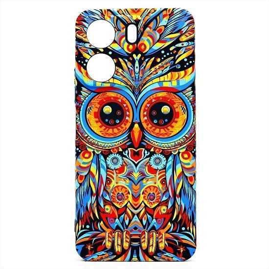 Задняя накладка Luxo Creative для Xiaomi Redmi 13C 4G/Poco C65 (117) (multicolor) (229712)