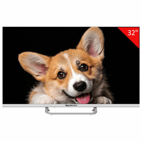 Телевизор Topdevice TDTV32CS03H белый