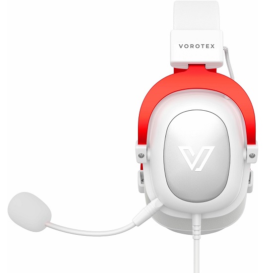 Наушники VOROTEX V2002D-W 3,5 мм белый 3