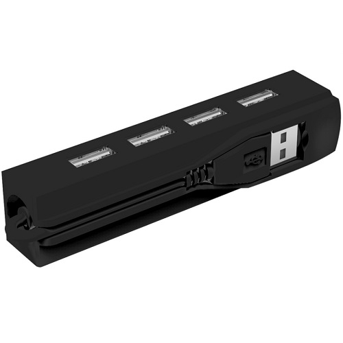 USB-Xaб RITMIX CR-2406 black, 4 порта 2