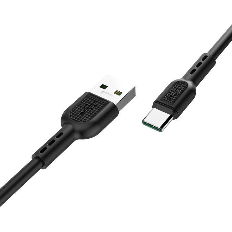 Кабель USB <--> Type-C  1.0м HOCO X33 Surpass чёрный