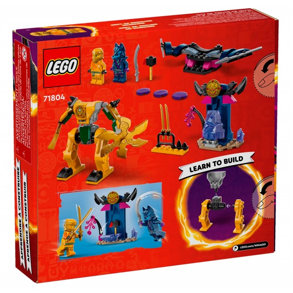 Конструктор LEGO NINJAGO 71804 Боевой робот Арина 2