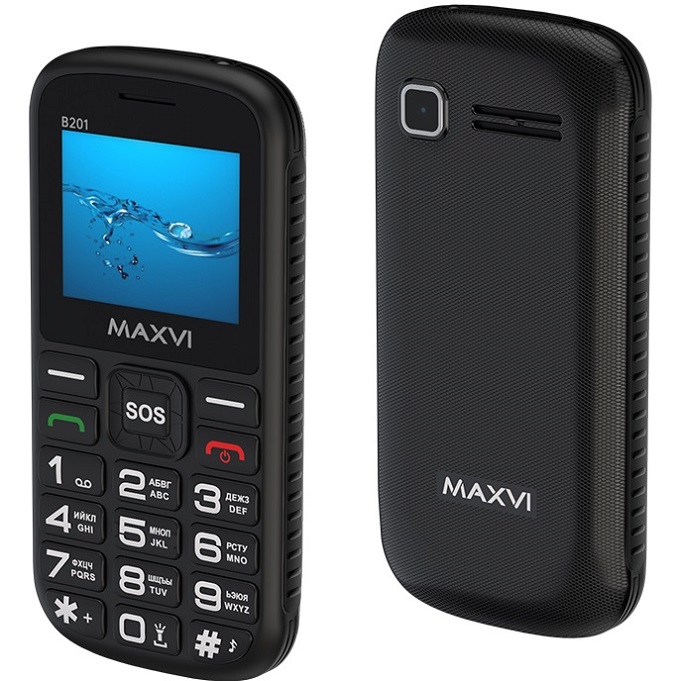 Телефон MAXVI B201 black 2