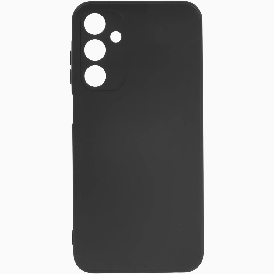 Задняя накладка ZIBELINO Soft Matte для Samsung Galaxy A25 5G (черный) с микрофиброй