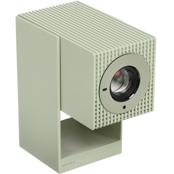 Проектор Wanbo Projector Cube 2 Pro (Android 11, 1G + 8G, 1080P, 500 ANSl, бежево-зелёный, WPC024) 