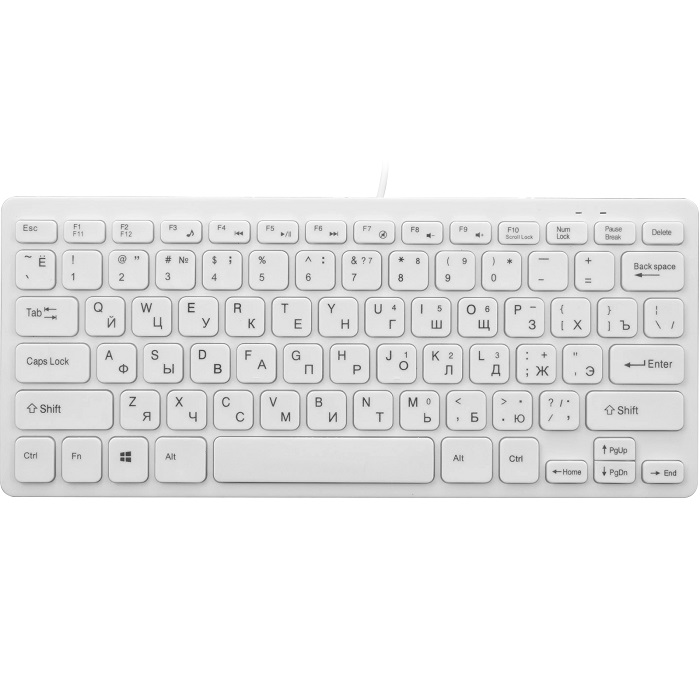 Клавиатура БП OLMIO WK-05 белая