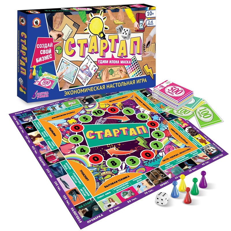Экономическая настольная игра «Стартап» 04030