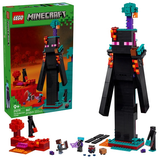 Конструктор LEGO Minecraft 21279 Башня Эндермана 2