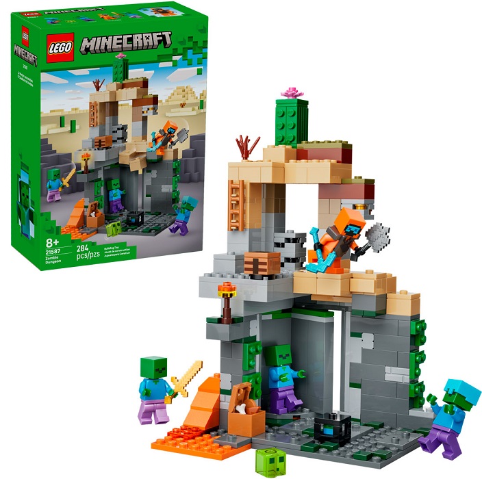 Конструктор LEGO Minecraft 21587 Подземелье зомби 5